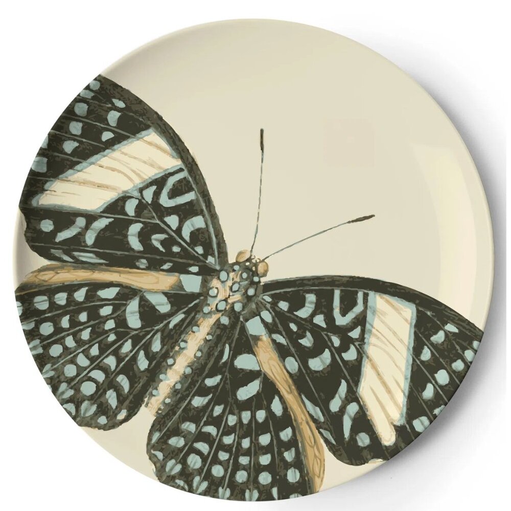 Thomas Paul Metamorphosis Butterfly Side Plates (#1) set of 4 - Picture 2 of 6